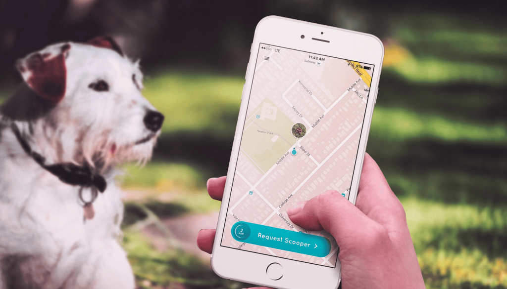 uber for dog poop is fake